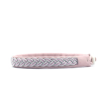 Marin Pink braid on White