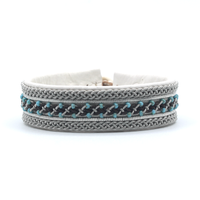 Sierra White with Turquoise Beads
